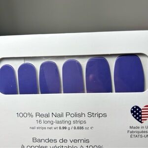 Color Street Poetic Beauty Purple Nail Polish Strips
